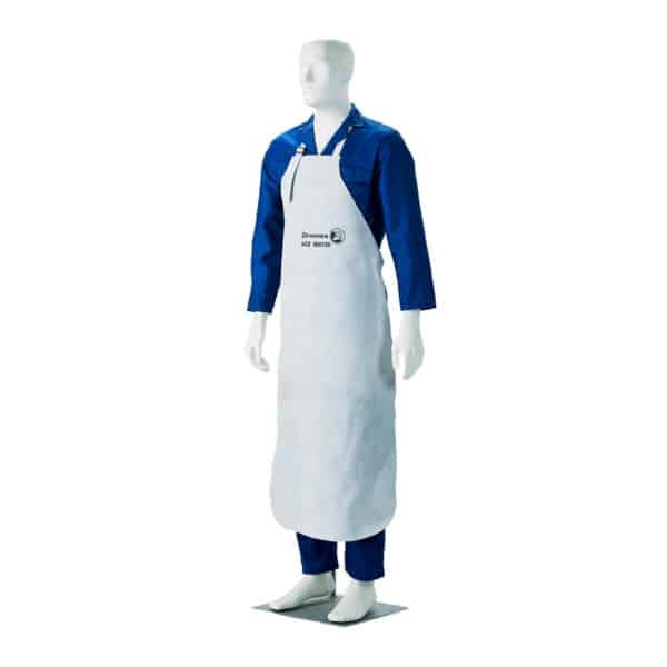 Dromex Ace Leather Welders Apron Piece (ACE 60x120) 60x120cm White