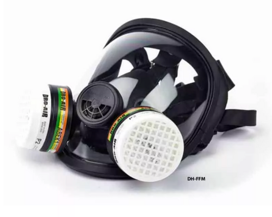 Dromex Maxi Full Face Mask - (NRCS: AZ8072/0187) (DH-FFM) - Black