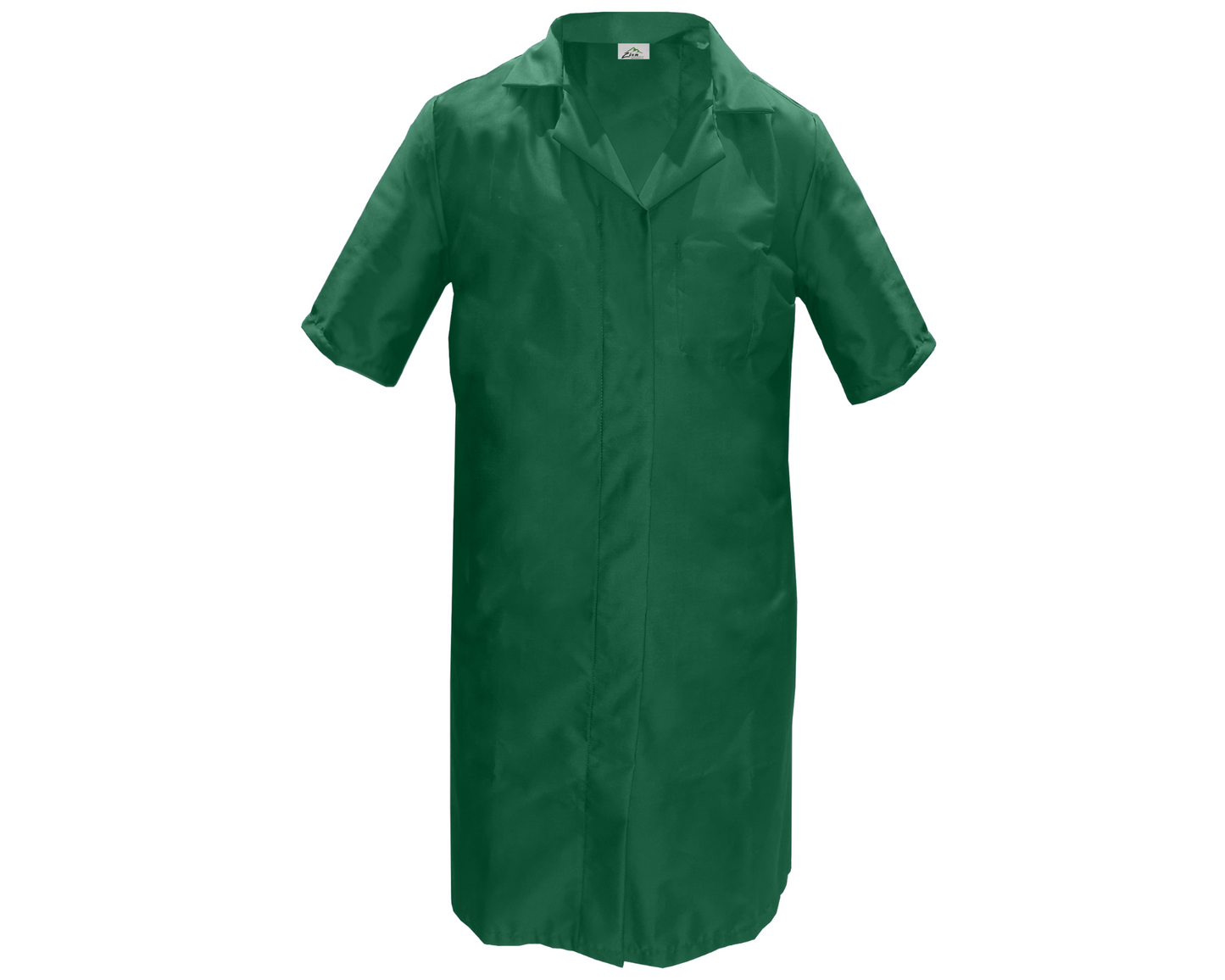 Zion BW Light HACCP Smock S/S (con. press-studs)